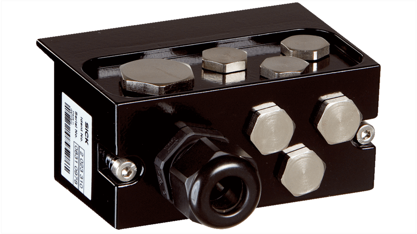 Cavo e connettore Sick SX0A-A0000D per S3000, con 1 pressacavo M20 e 2 pressacavi M12, compatibile con modelli Professional ed Expert.