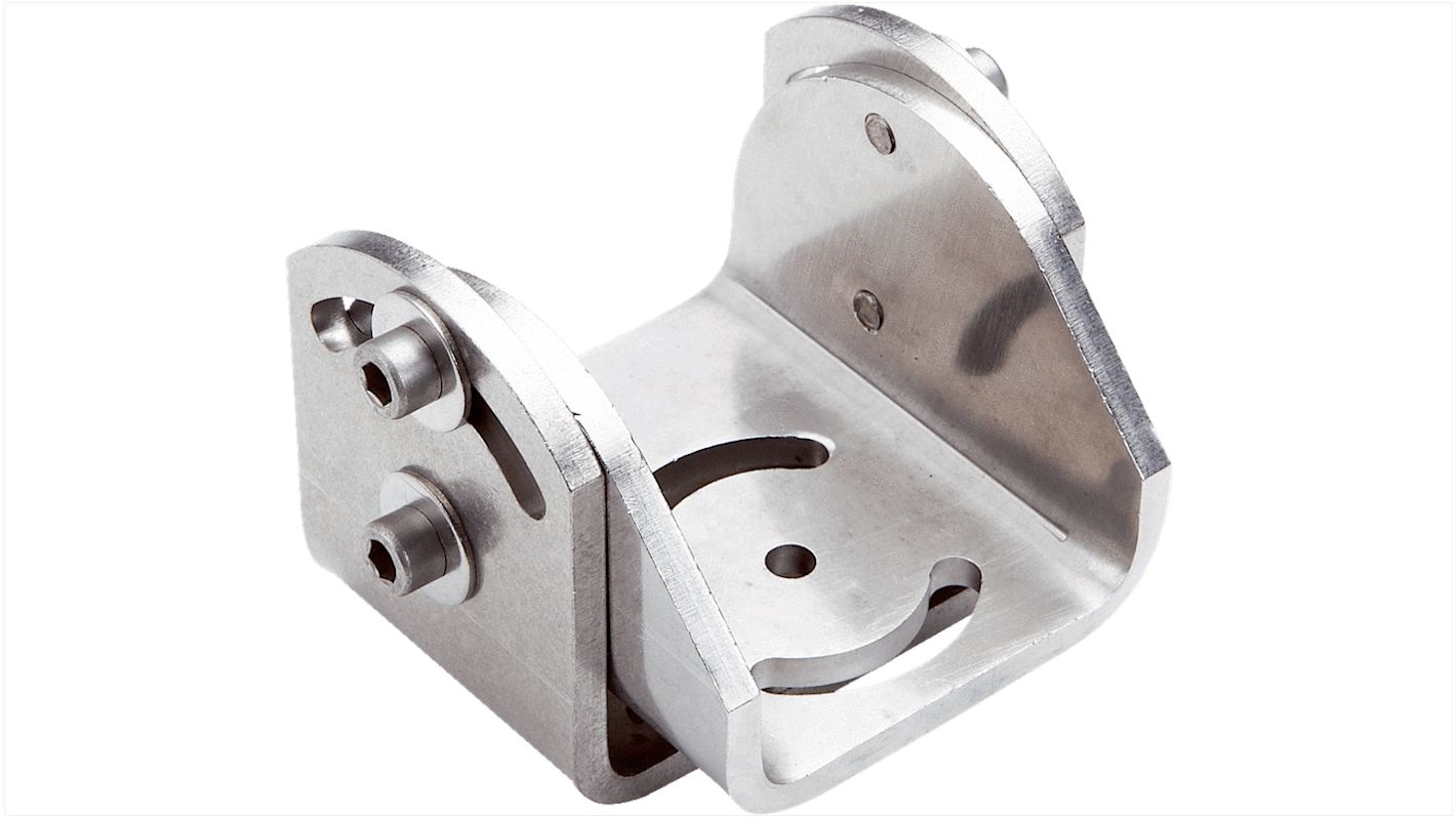 Staffa di montaggio Sick 2046025 per sensori, compatibile con modelli specifici, garantisce installazione stabile e sicura.