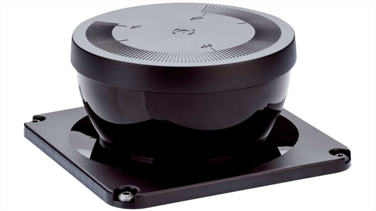 Accessorio di montaggio Sick 2111696 per coperchio ottica nanoScan3, include guarnizione e viti per installazione.