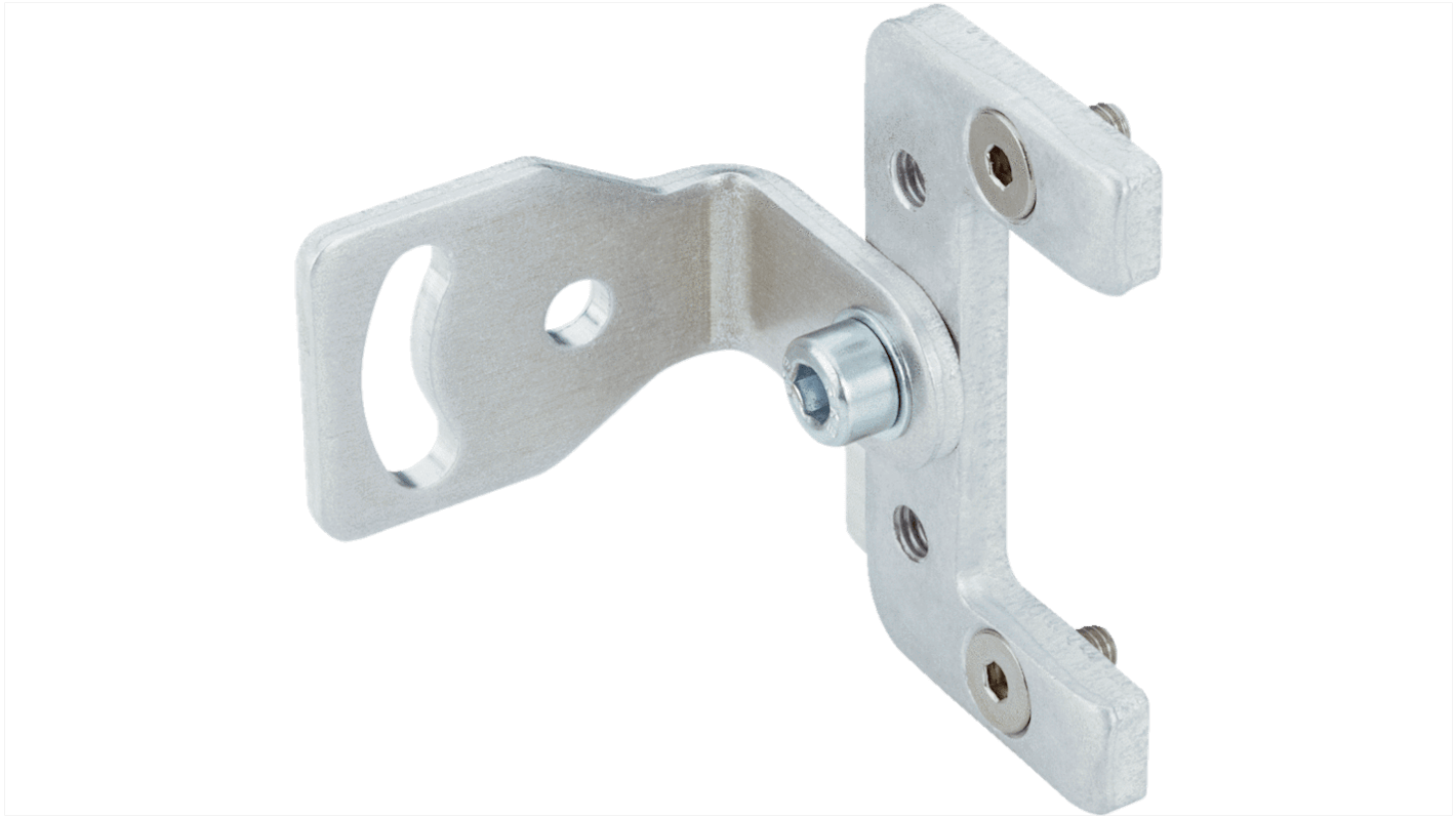 Staffa di montaggio Sick 2113160, progettata per installazioni sicure in applicazioni industriali, con scheda di adattamento inclusa.