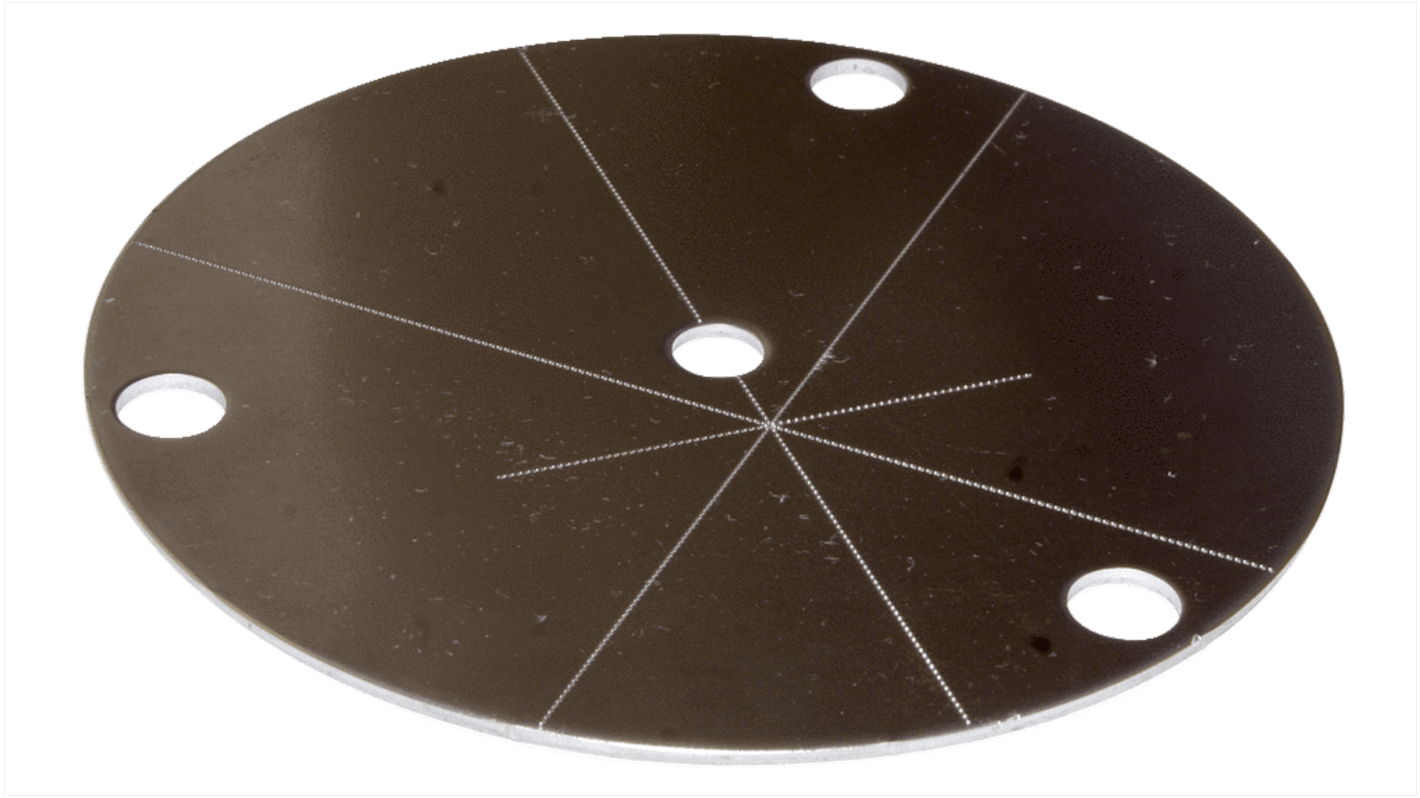 Piastra di montaggio Sick 4031053 in acciaio, altezza 3 mm, per installazione a pavimento di colonne di dispositivi.