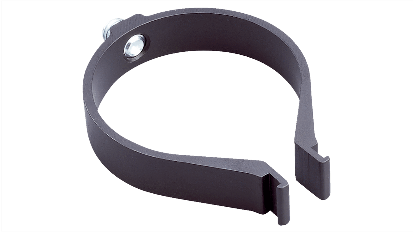 Sensore di prossimità induttivo Sick BEF-2SMGEAAL4 con staffa Omega girevole per montaggio su supporto, fissabile con una vite.