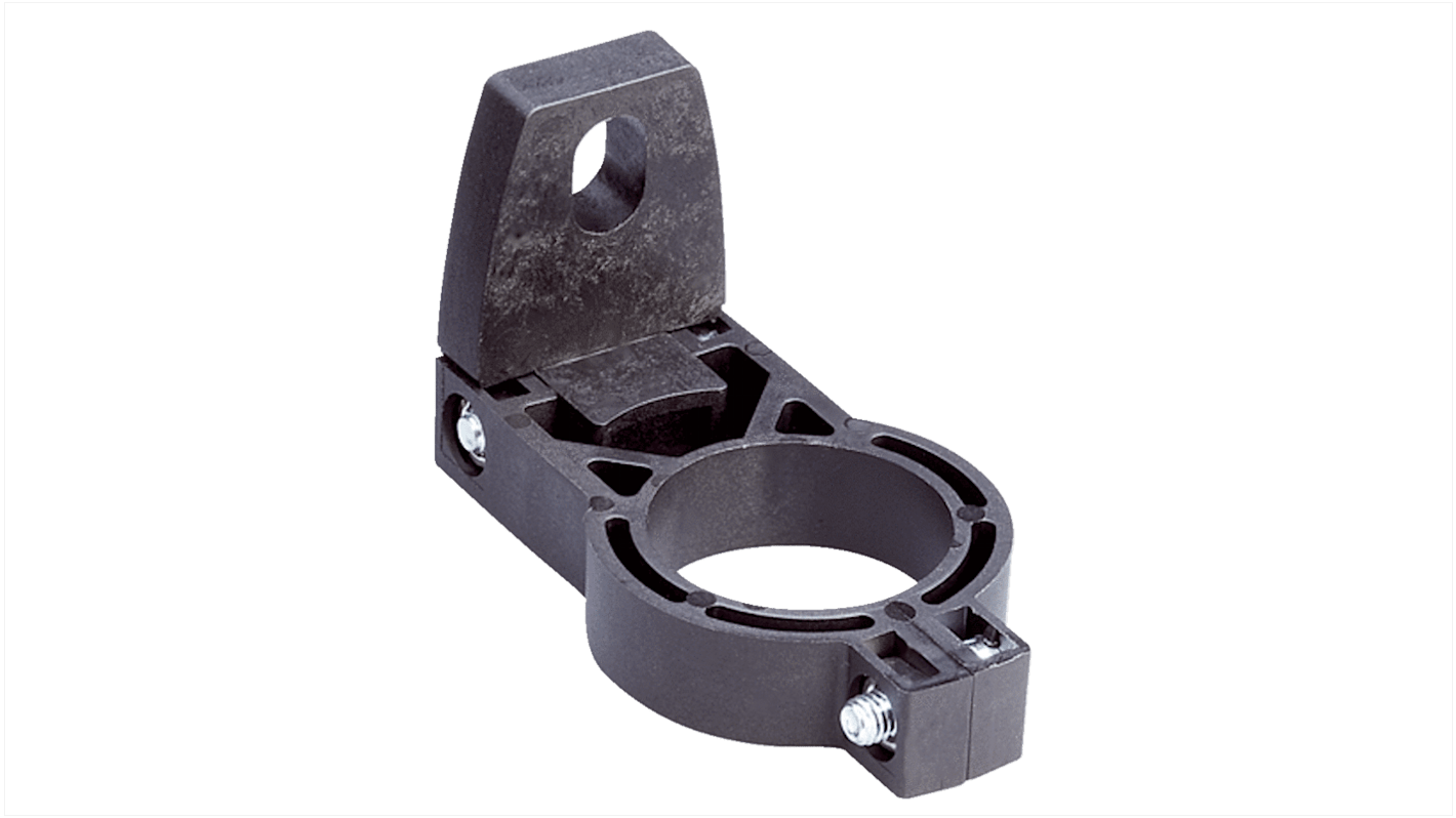 Sensore di prossimità Sick BEF-2SMMEAKU4 con kit di montaggio girevole, staffe di allineamento in poliammide PA6.