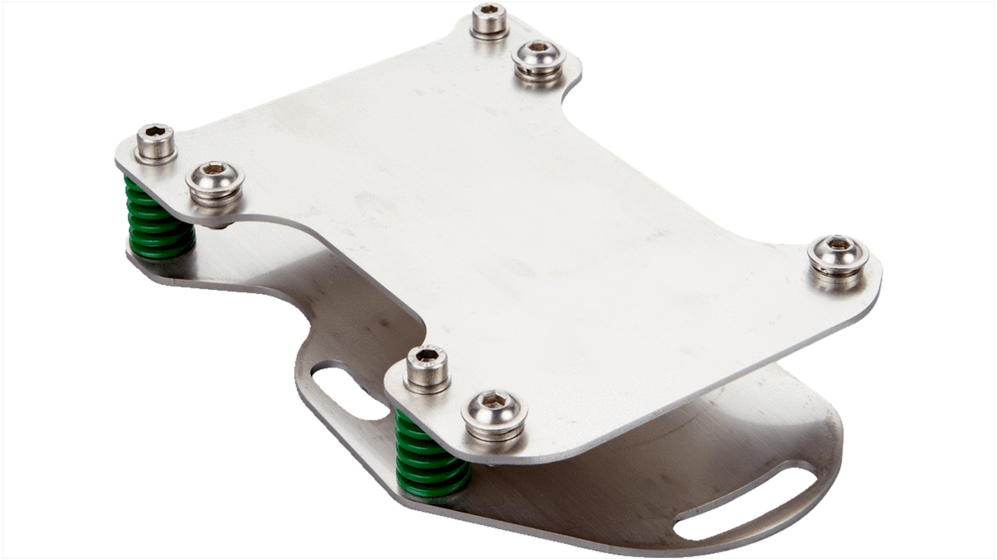 Staffa Sick BEF-DSDT per DS/DT500, realizzata in acciaio inox 1.4541, include materiale di montaggio.