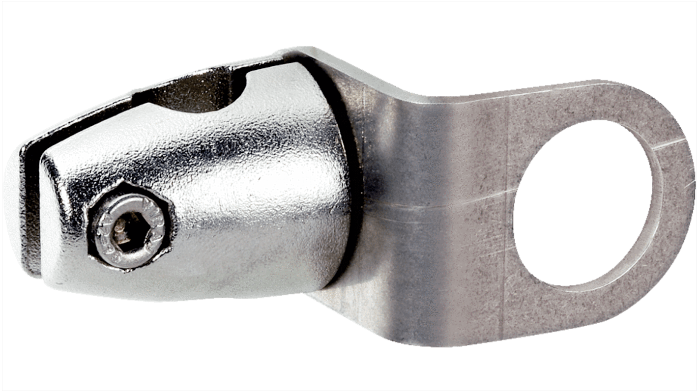 Sistema di morsetti universali Sick BEF-KHS-N06N per montaggio di sensori, compatibile con MH15 e W15, in acciaio inox.