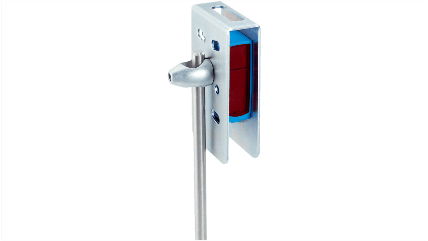 Accessorio di protezione Sick BEF-SG-W27 per RAY26, W26, W27-3, in zinco pressofuso e acciaio zincato, per montaggio sicuro.