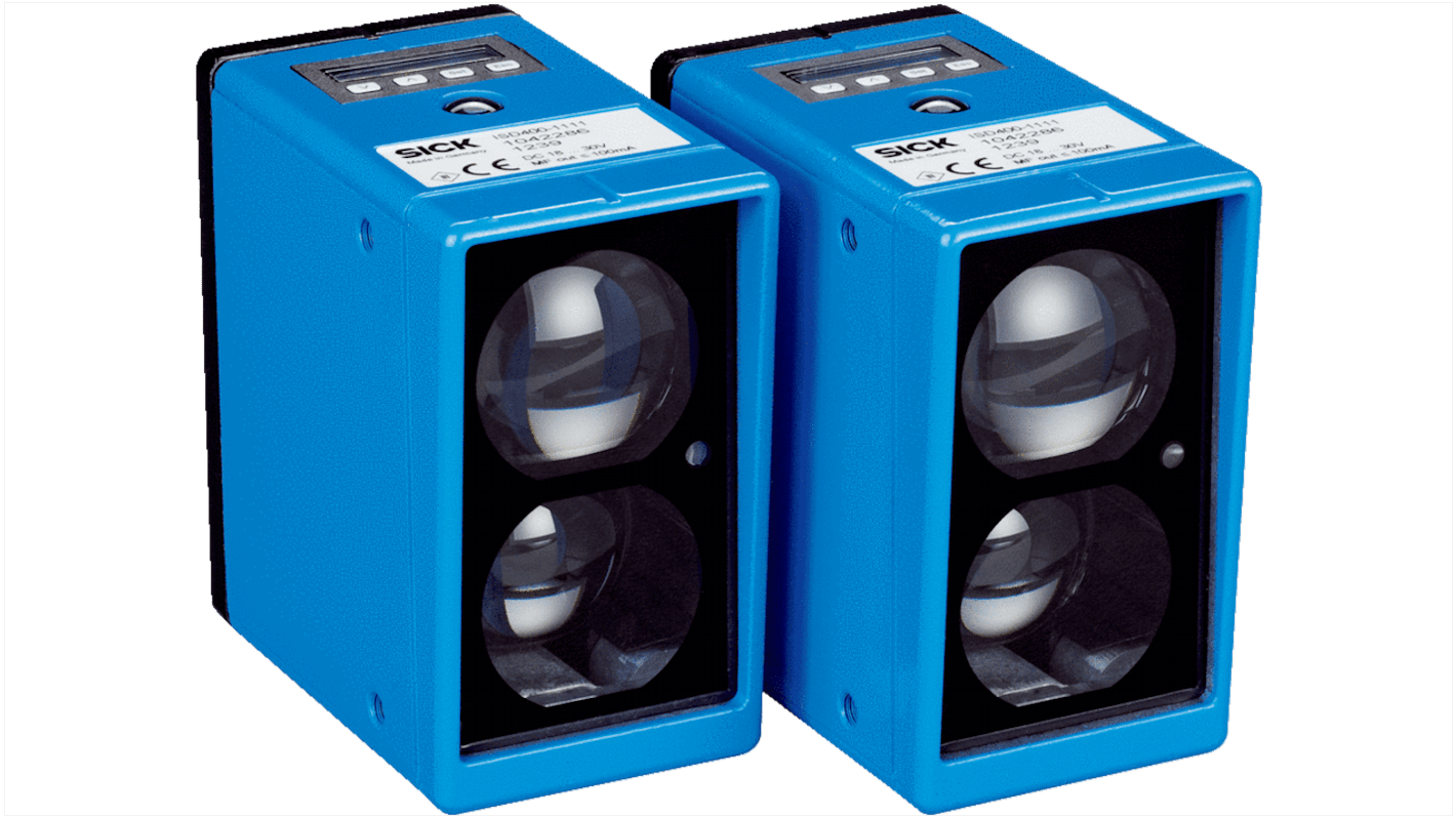 Modulo I/O Sick ISD400-6111, interfaccia PROFIBUS DP, trasmissione dati wireless, temperatura operativa -25/+55 °C.