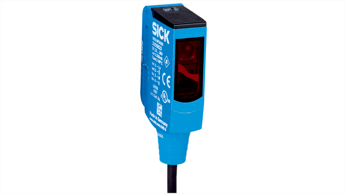 Barriera fotoelettrica Sick L29E-3P3430, interruttore di sicurezza tipo 2, distanza di rilevamento 6 m, alimentazione 24 V c.c.