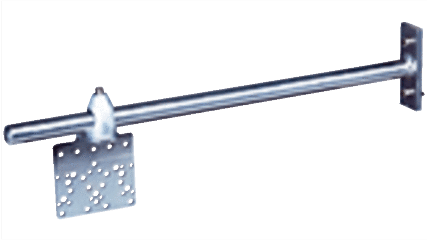 Attuatore di muting Sick 2045506 per sensori, braccio rotondo in acciaio di 400 mm, staffa universale inclusa.