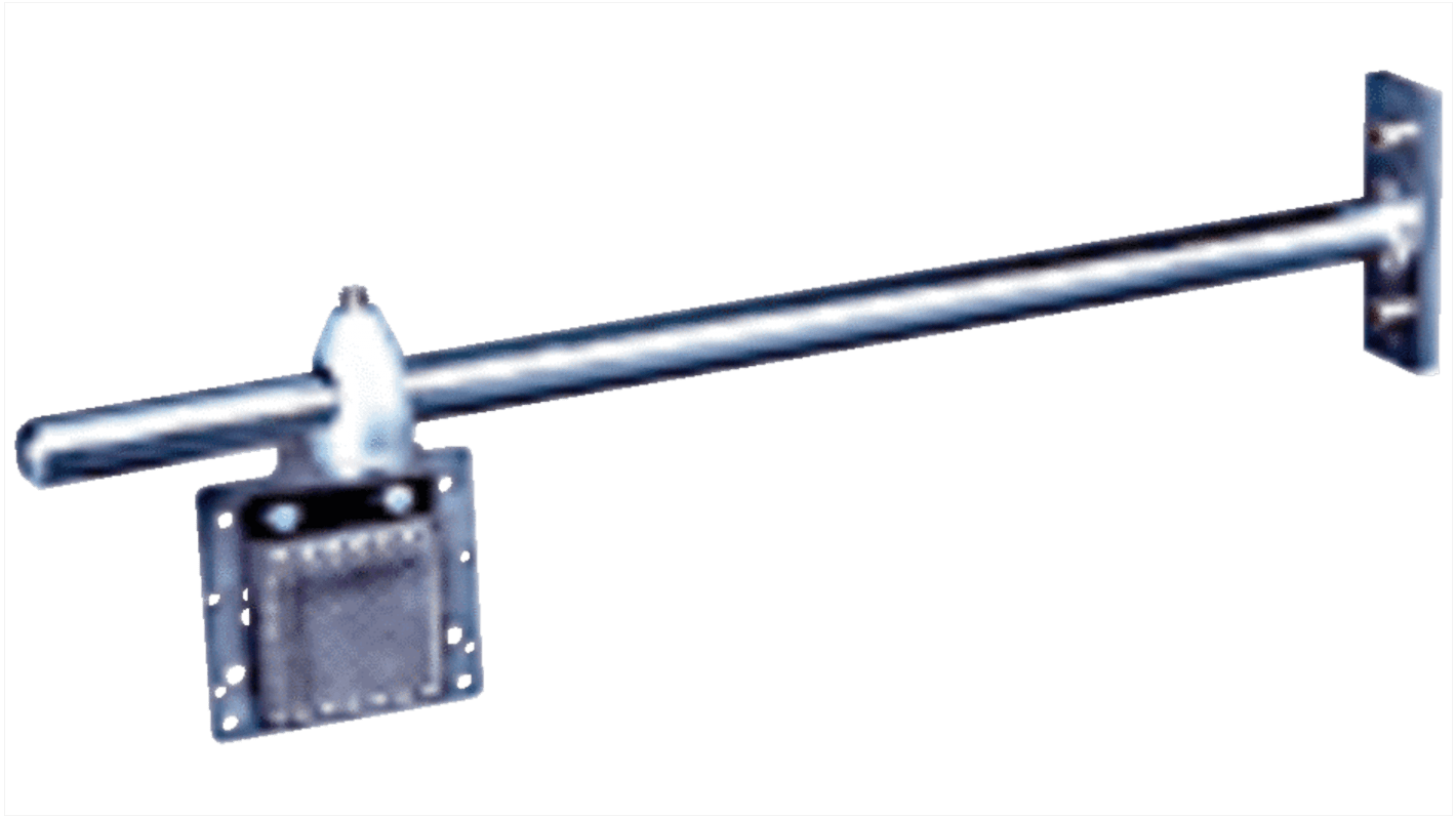 Attuatore di muting Sick 2045513, braccio in acciaio da 400 mm, staffa universale con riflettore P250, montaggio a pannello.