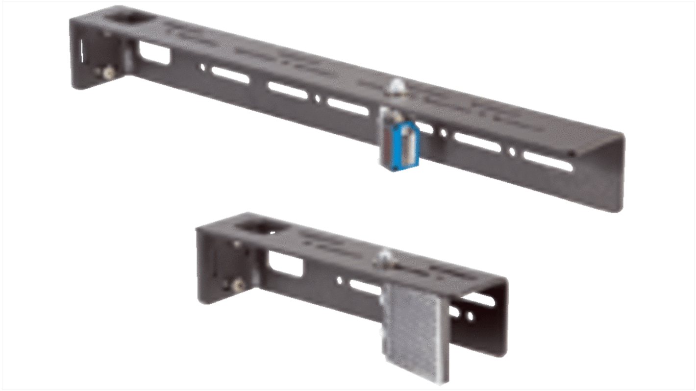 Attuatore di muting Sick 2046171 per sensori, kit premontato per montaggio su profilo M4000, in acciaio.