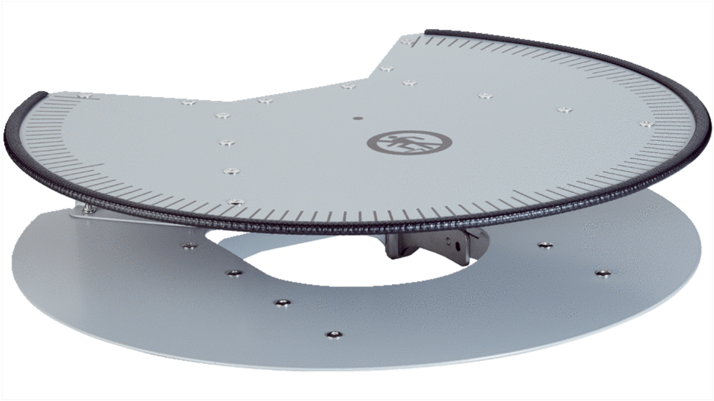 Accessorio di protezione Sick 2085938 in acciaio inox V2A e alluminio, progettato per schermare lo schermo anteriore da agenti atmosferici.