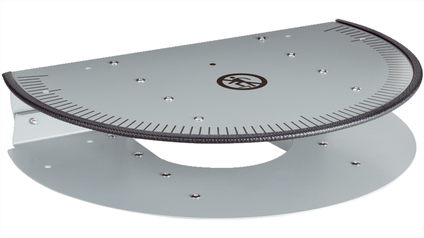 Accessorio di protezione Sick 2085939 in acciaio inox e alluminio, progettato per schermare lo schermo anteriore dagli agenti atmosferici.