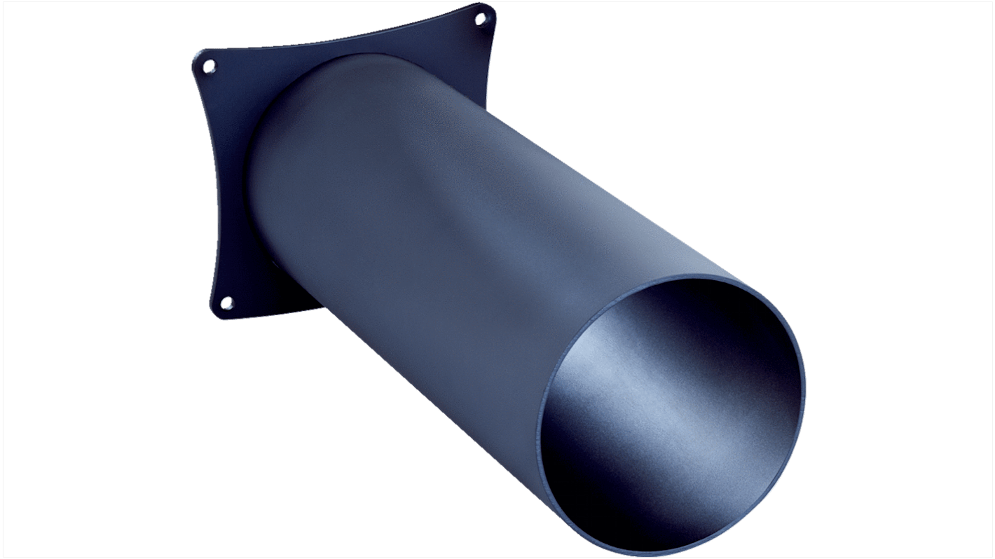 Accessorio di protezione Sick 2087693 in alluminio, progettato per custodie industriali resistenti a polvere e luce.