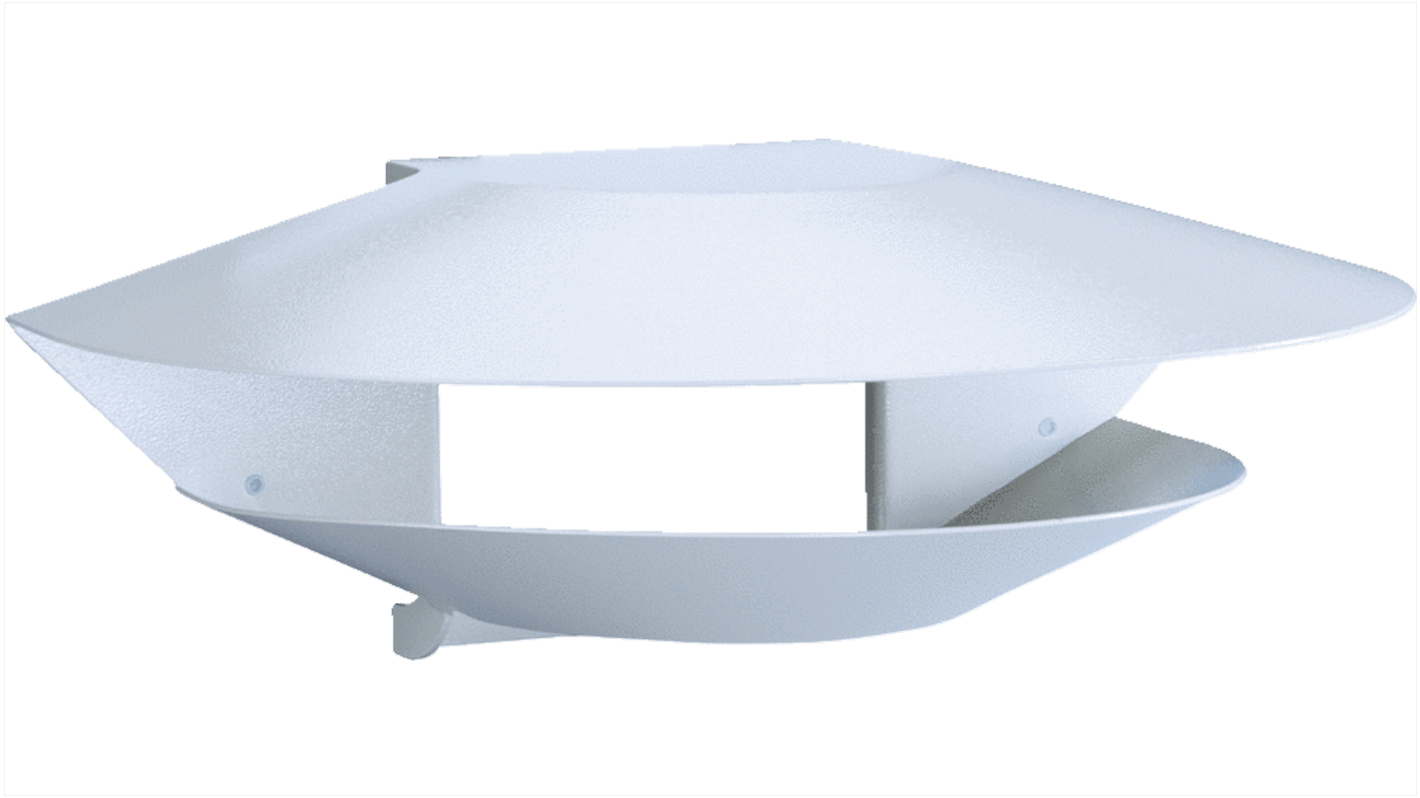 Accessorio di protezione Sick 2089593 per scanner LMS5xx, in acciaio inox V4A, montaggio a soffitto, design compatto a 190 gradi.