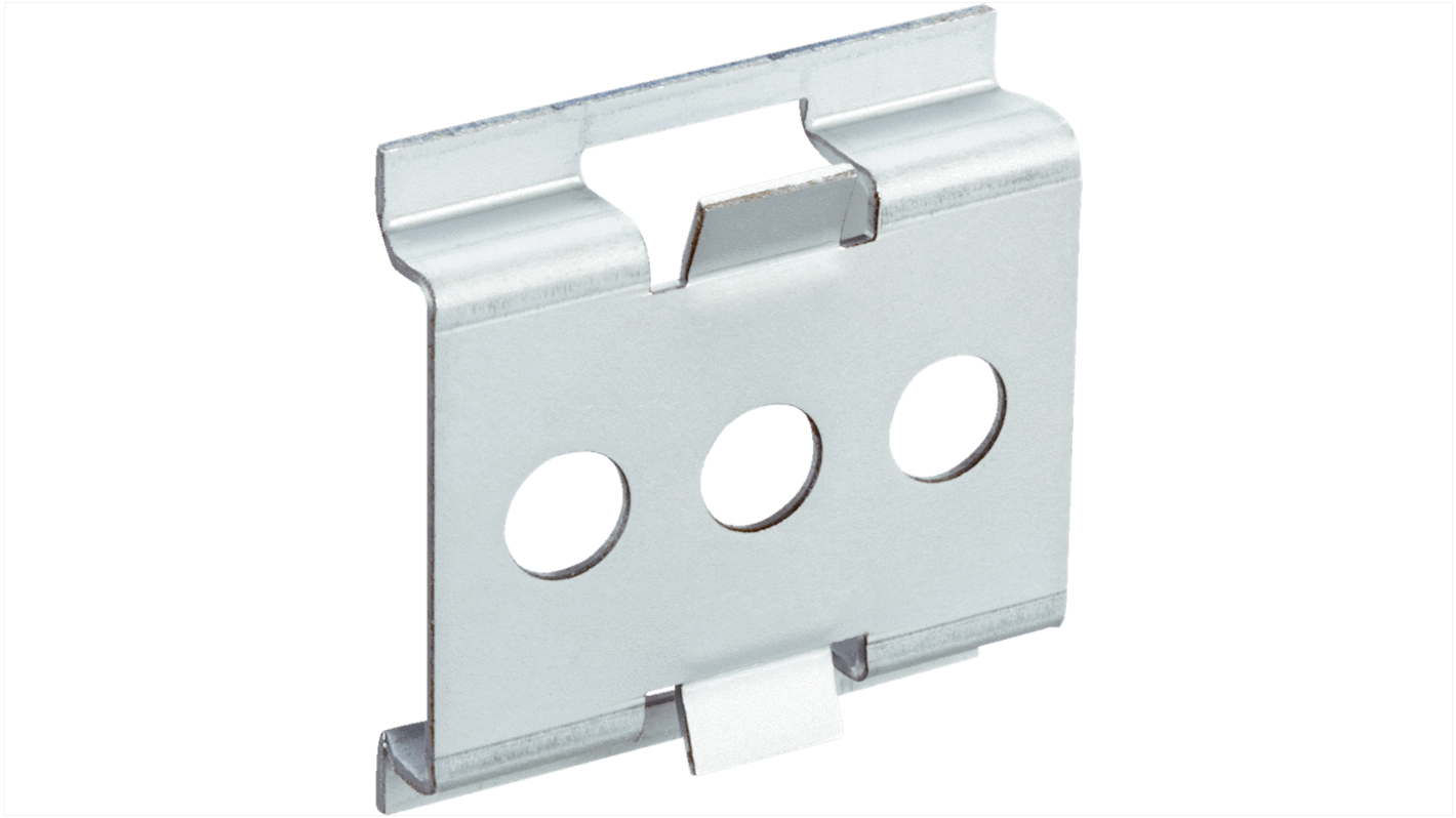 Staffa di montaggio in acciaio zincato Sick 5326274, progettata per un allineamento preciso e un facile montaggio.
