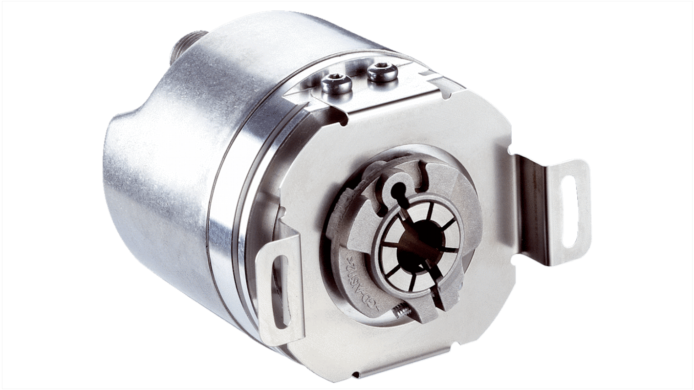 Encoder assoluto Sick A3M60B-BEPB013x13, 12 mm, uscita PROFIBUS, IP67, design compatto 60x60x70 mm, montaggio a flangia.