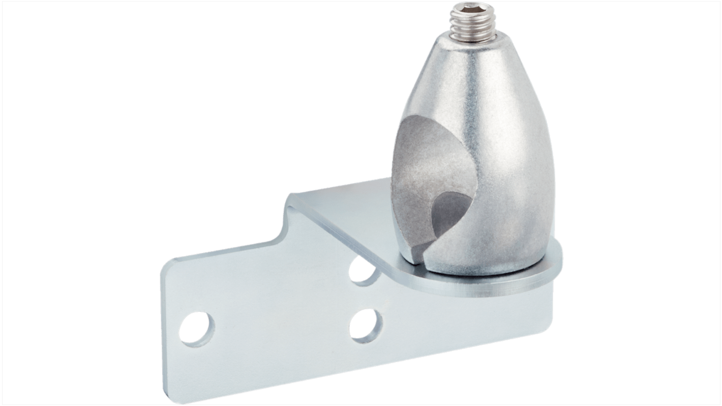 Staffa di allineamento Sick BEF-1UNIBFST1 per sensori, progettata per montaggio a pannello in sistemi esistenti.