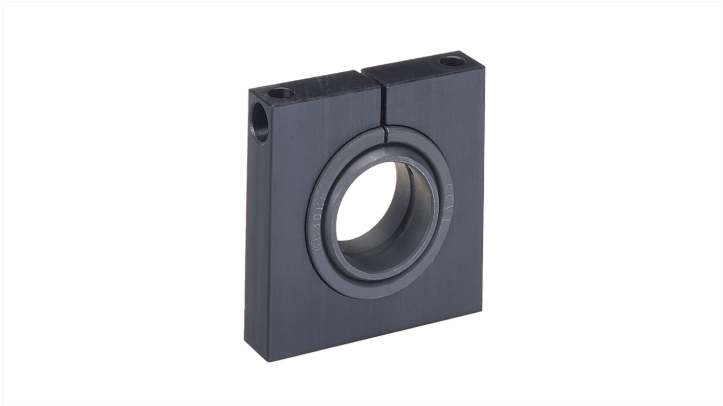 Staffa morsetto Sick BEF-HA-M30R per sensori, montaggio a pannello, rotazione radiale, fori di fissaggio M4.