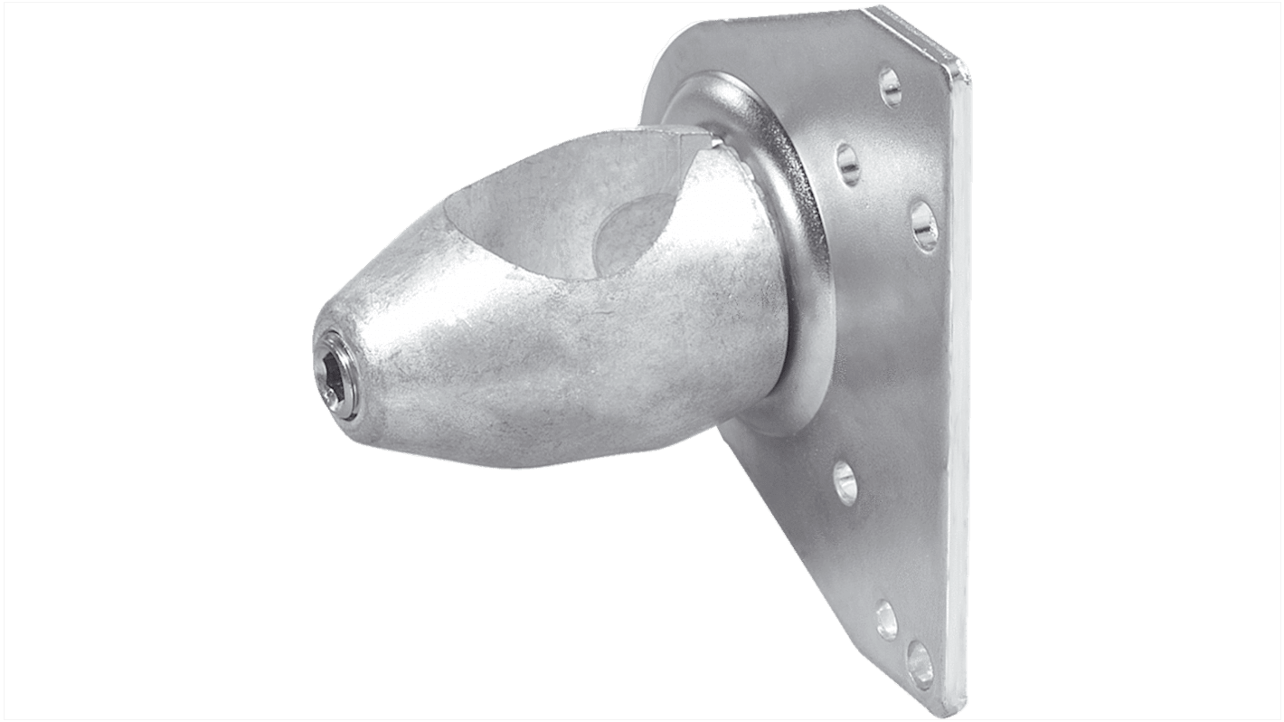 Sick BEF-KHS-F01, sistema di morsetti universali in acciaio zincato, montaggio a pannello, foro 12 mm. Compatibile con W27-3 Ex, W260, W280.