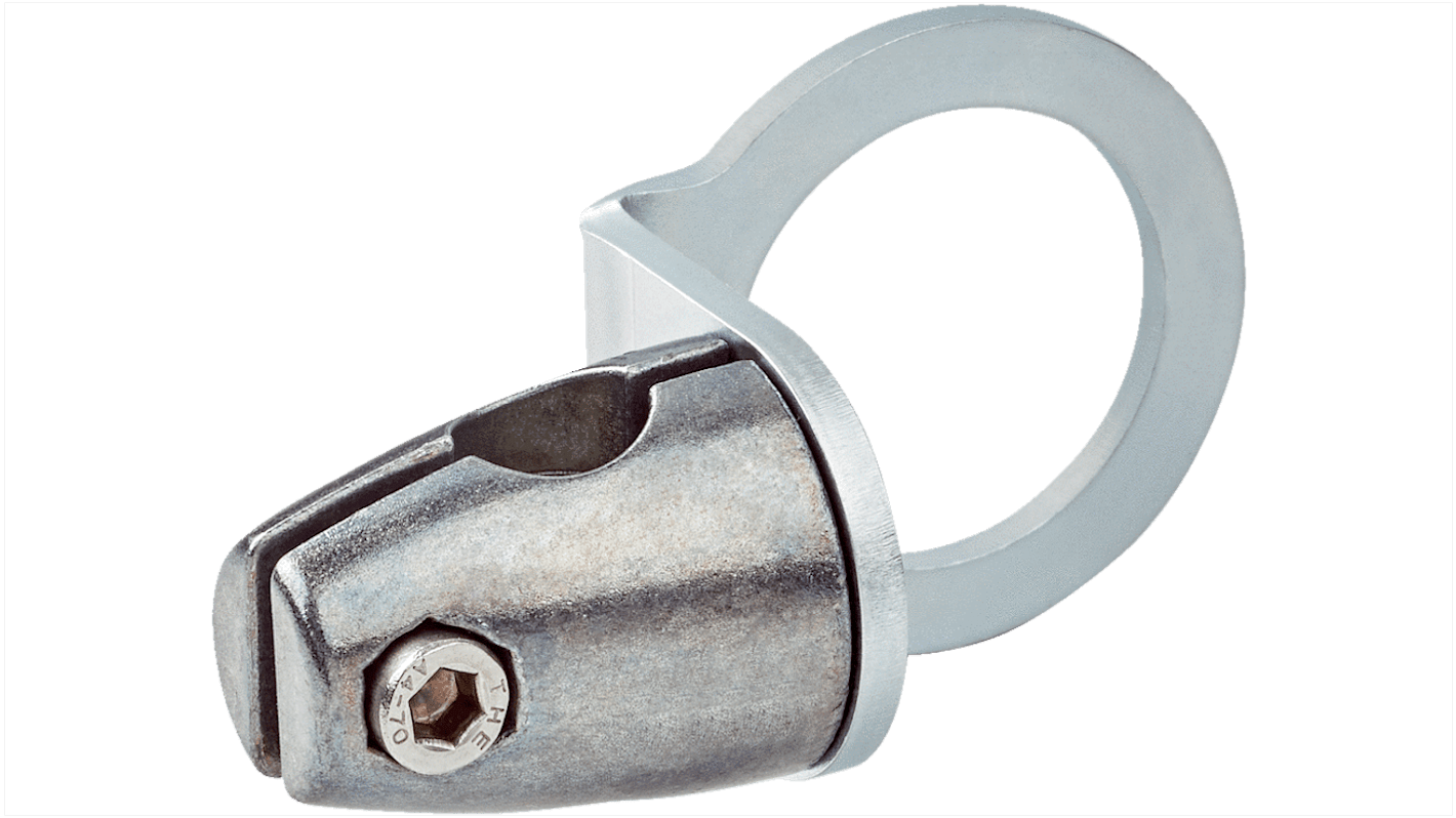 Sick BEF-KHS-N10, sistema di morsetti universali per sensori M30, in lamiera d'acciaio zincata, montaggio a flangia, piastra N10.