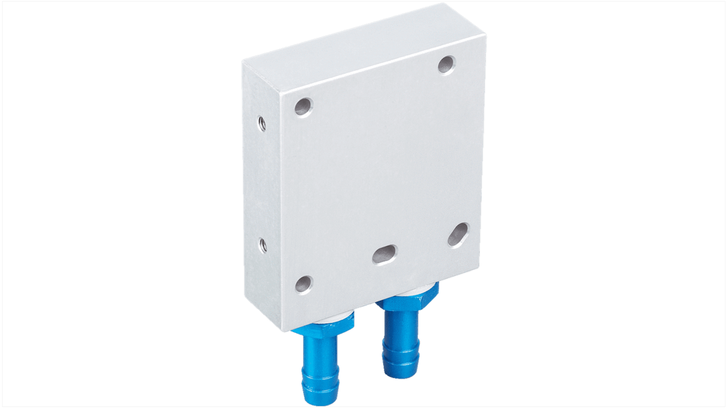 Piastra di raffreddamento in alluminio anodizzato Sick BEF-KP-Dx50/DT20, progettata per applicazioni industriali.