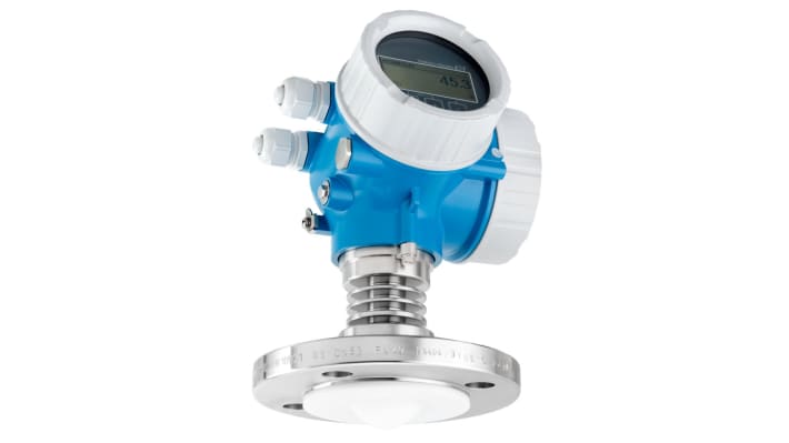 Endress+Hauser FMR52-AAACCABPCGK, sensore radar Micropilot per misurazione di livello, montaggio a flangia, corpo in alluminio e acciaio inox.