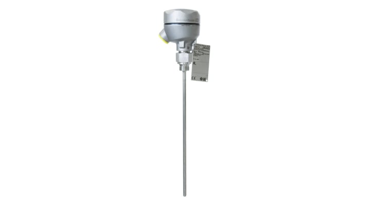 Sensore RTD PT100 Endress+Hauser TM111-AACAAX1ABC3AA1BA1, diametro sonda 6mm, precisione classe A, collegamenti G 1/2 e M20.