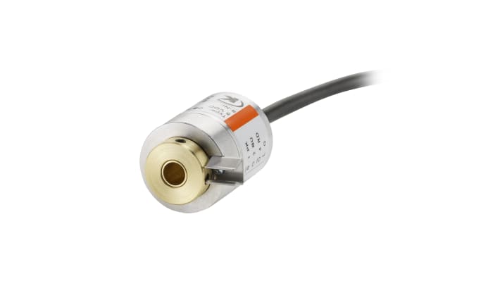 Encoder incrementale Kübler 05.2420.1222.1000, 1000 impulsi/giro, uscita Push Pull, diametro albero 6 mm, dimensioni 24 mm.