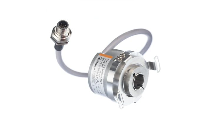 Encoder incrementale Kübler 8.5020.2852.1000, 1000 impulsi/giro, uscita Push Pull, IP67, albero 15 mm, rotazione 12000 giri/min.