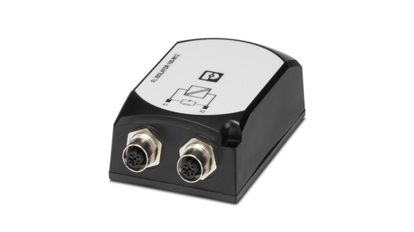 Isolatore di rete Ethernet Phoenix Contact FL 2902985 con isolamento fino a 4 kV - Montaggio a parete - 100 Mbps - Temperatura da -40 a +75 °C