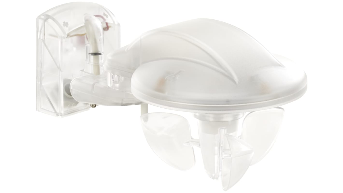 Stazione meteorologica Siemens AP 257/51 per installazione esterna, con sensori di luminosità, temperatura e vento.