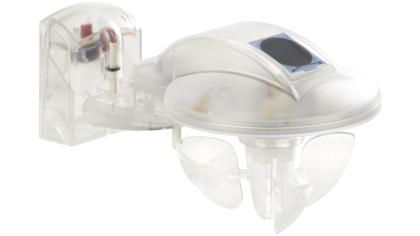 Siemens AP 257/61, stazione meteorologica con sensori di luminosità, temperatura, vento e pioggia, installazione esterna.