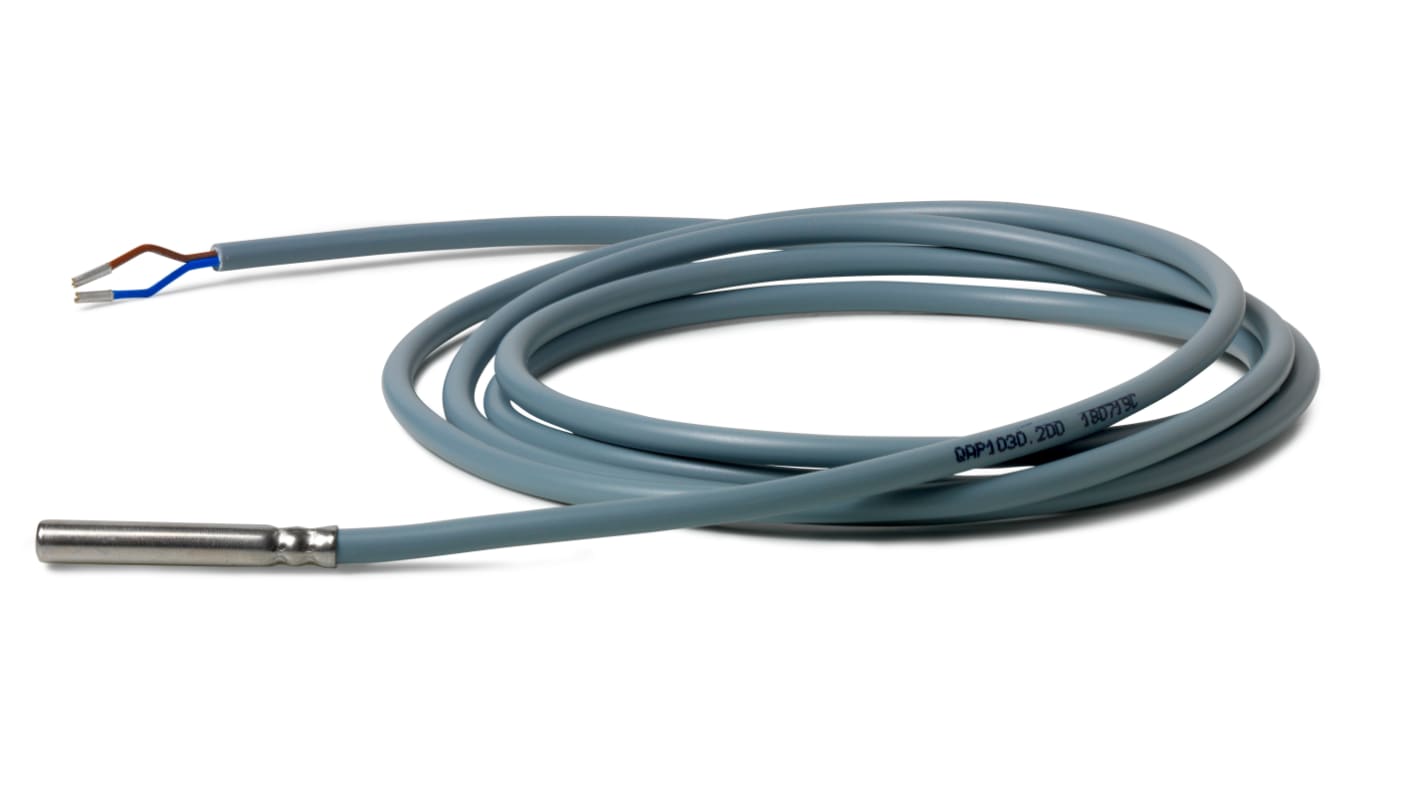 Sensore di temperatura Siemens QAP1030.200, rileva da -13F a +203F con precisione di ±1.4 K.