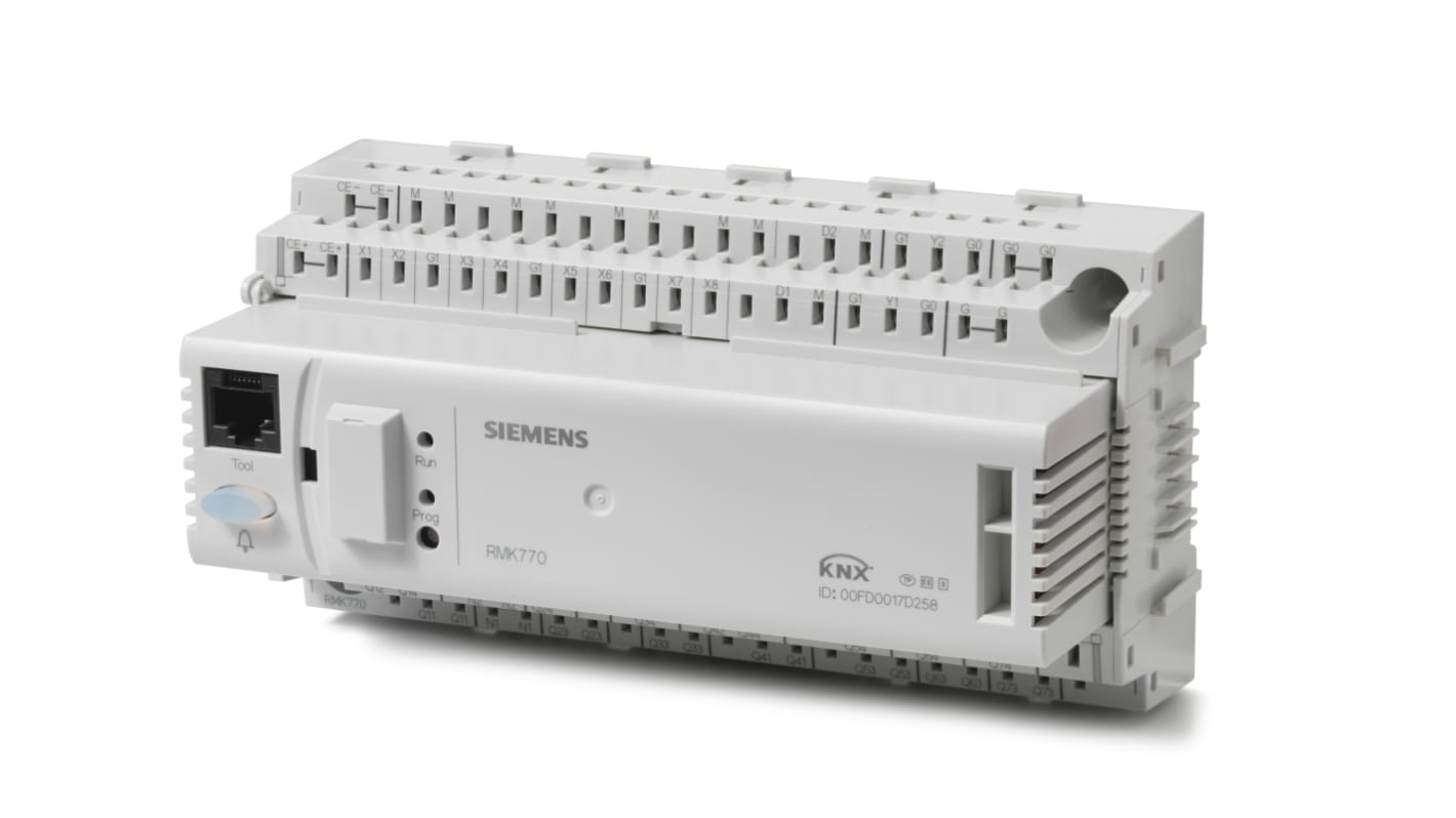 Siemens RMK770-1, regolatore di sequenza per caldaie, controllo modulare fino a 6 unità, alimentazione 24 V c.a.