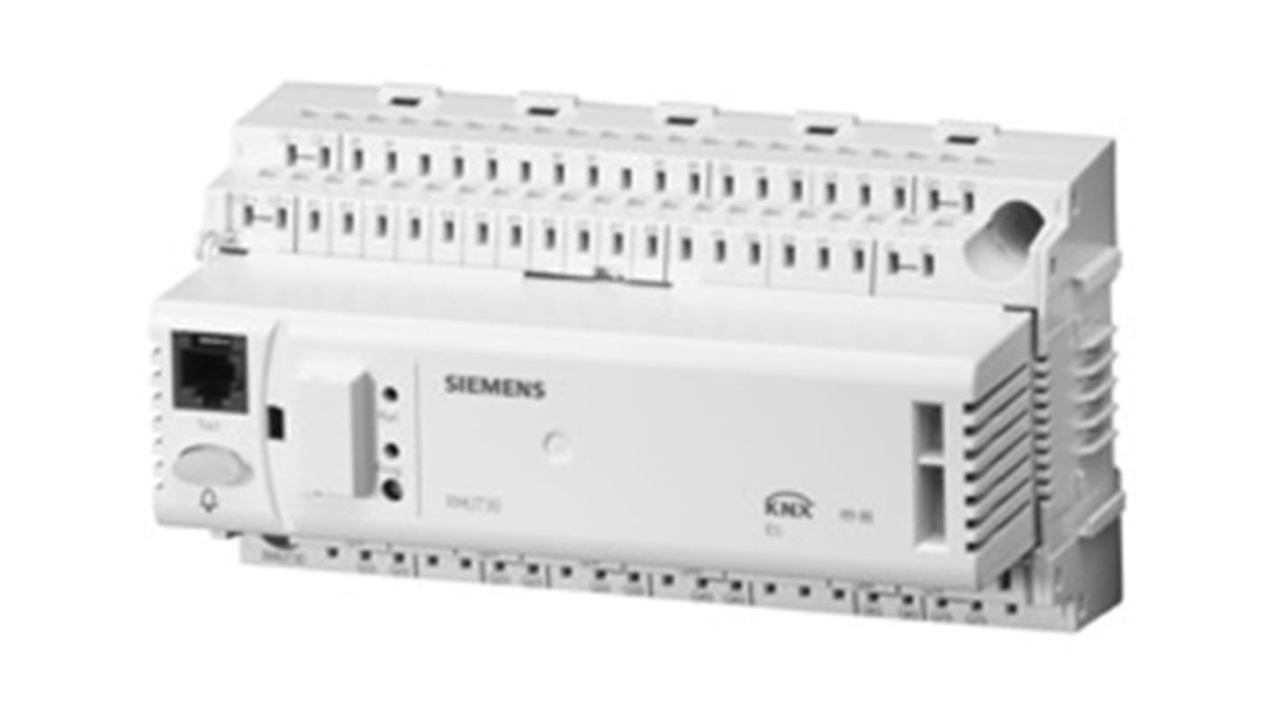 Siemens RMU710B-1, controllore universale per impianti di ventilazione con 6 ingressi segnale e 4 uscite analogiche.