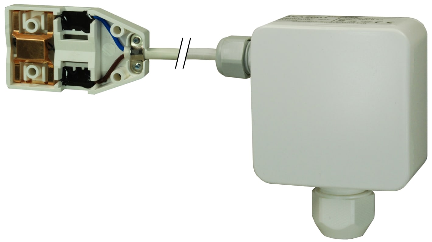 Rivelatore di condensa Siemens QXA2101, montaggio a parete, alimentazione 24 V, dimensioni 83x60 mm, per monitoraggio umidità.