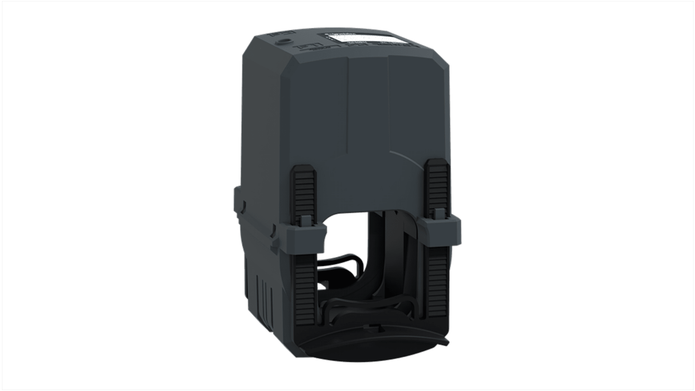 Trasformatore di corrente Schneider Electric METSECT5HG013, rapporto 125/5A, ingresso 125A, uscita 5A, per applicazioni industriali.