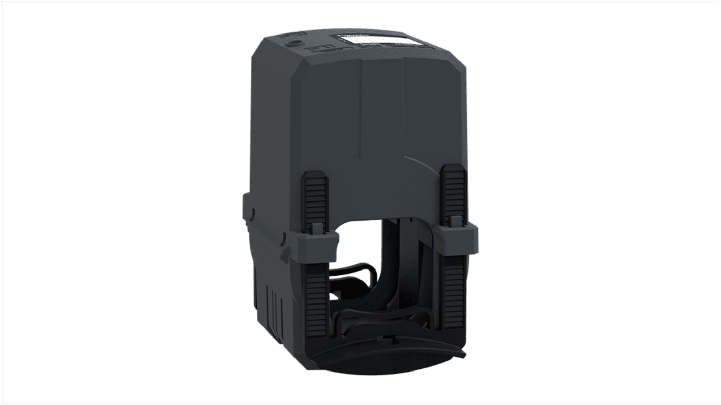 Trasformatore di corrente Schneider Electric METSECT5HG015, rapporto 150/5A, progettato per applicazioni industriali.