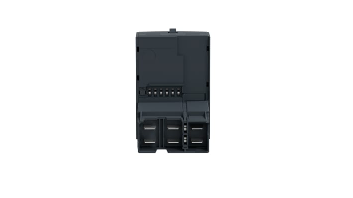 Controller motore trifase Schneider Electric LUCD05ES, potenza 1,5 kW, protezione IP20, funzionalità di reset manuale.