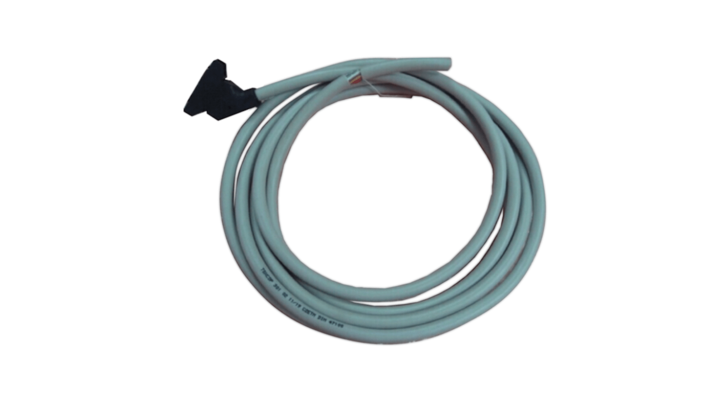 Modulo di sicurezza Schneider Electric TSXCDP501 per servoazionamento PLC Modicon, cavo da 5 m, connettore HE10, conforme RoHS.