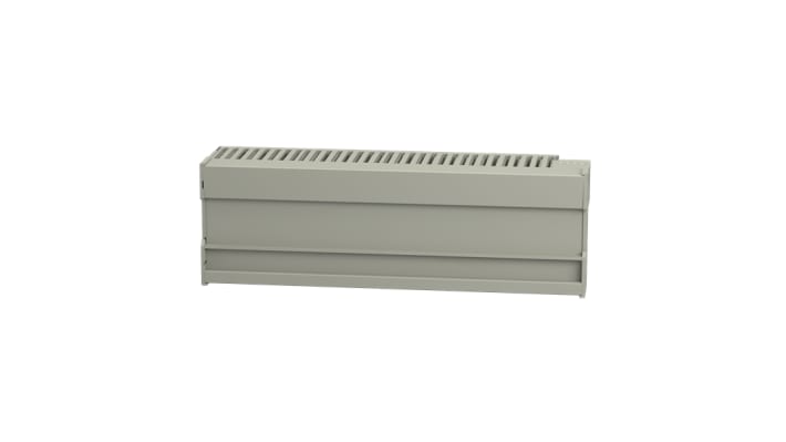 Modulo relè Schneider Electric ABE7P16F310 a 16 canali, alimentazione 19-30 V, montaggio su guida DIN, indicatori LED per stato.