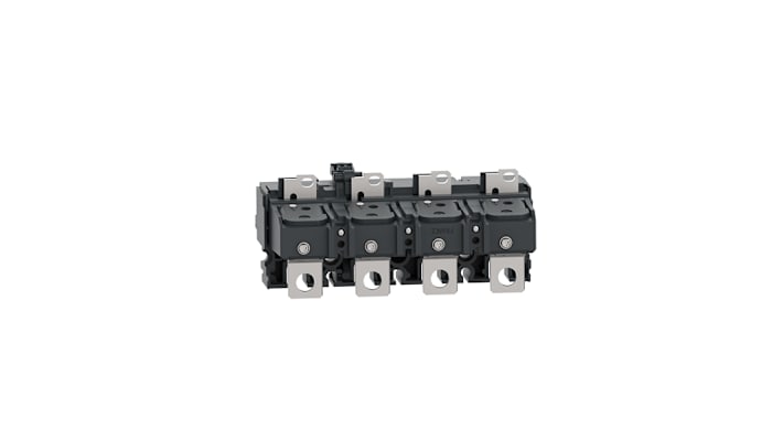 Interruttore magnetotermico scatolato Schneider Electric, 4 poli, 63A, montaggio fisso, protezione IP40, compatibile con ComPacT NSX.