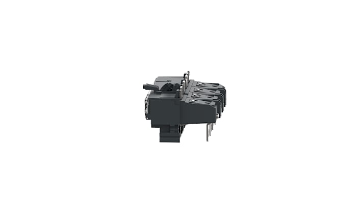 Interruttore magnetotermico scatolato Schneider Electric, 4 poli, 63A, montaggio fisso, protezione IP40, compatibile con ComPacT NSX.