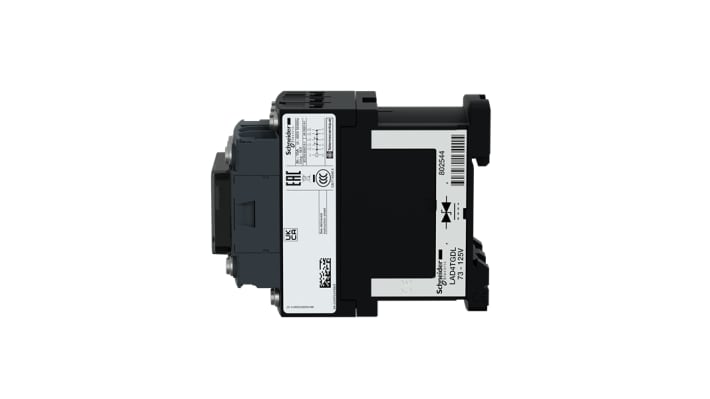 Relè di controllo Schneider Electric CAD326BLS207, 3 NA + 2 NC, bobina 24 V c.c., montaggio su guida.