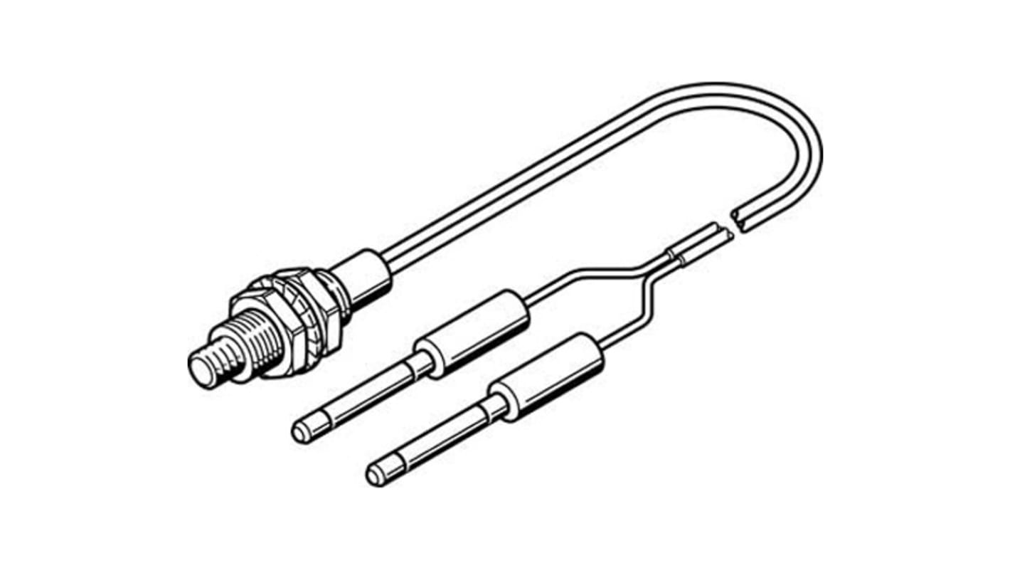 Cavo in fibra ottica Festo SOOC-DS-P-M4-1-R15, lunghezza 1m, grado di protezione IP66, progettato per automazione industriale.