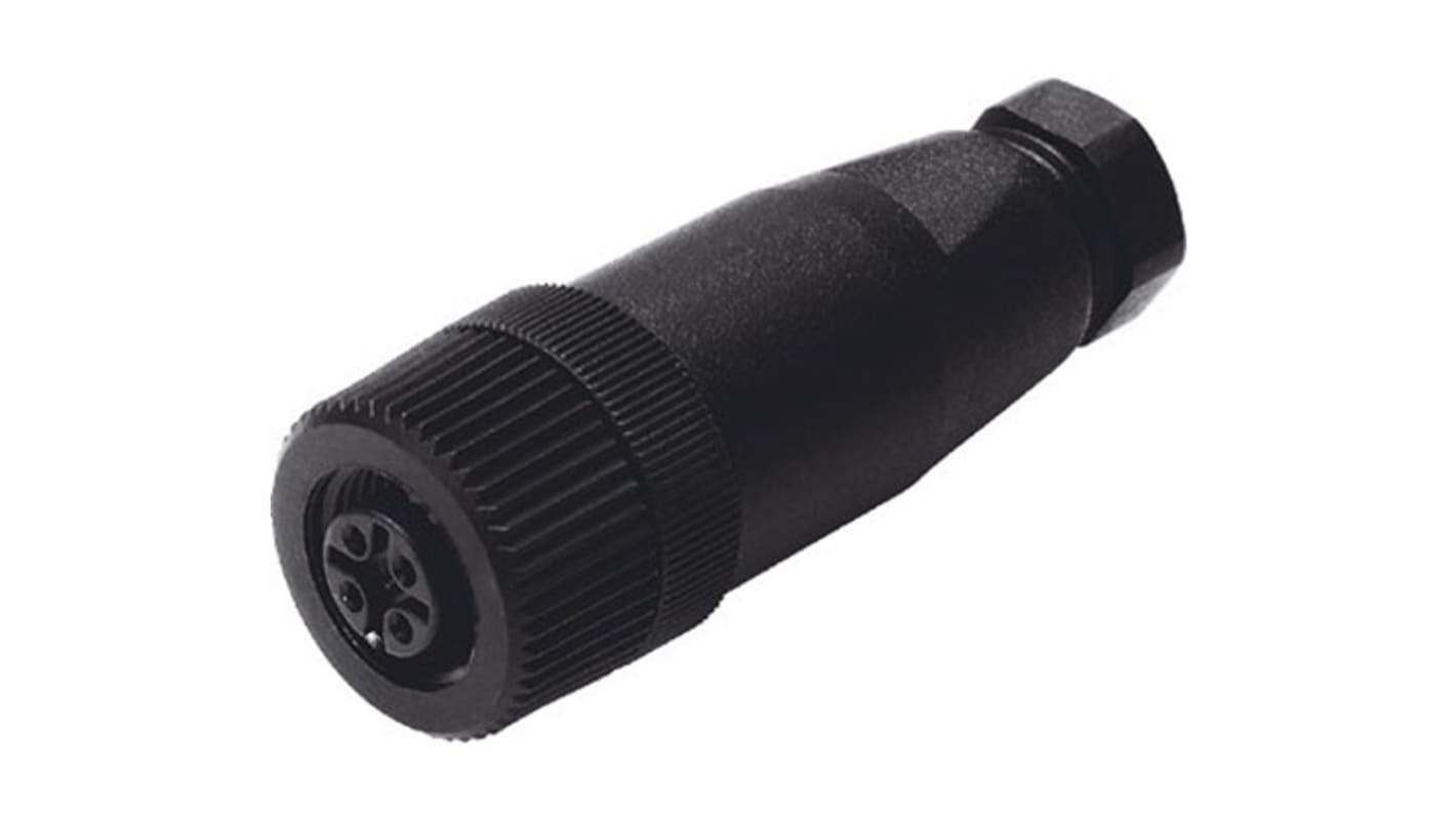 Presa Festo SIE-GD per sensori, grado di protezione IP67, connessione a 4 pin, montaggio con dado.