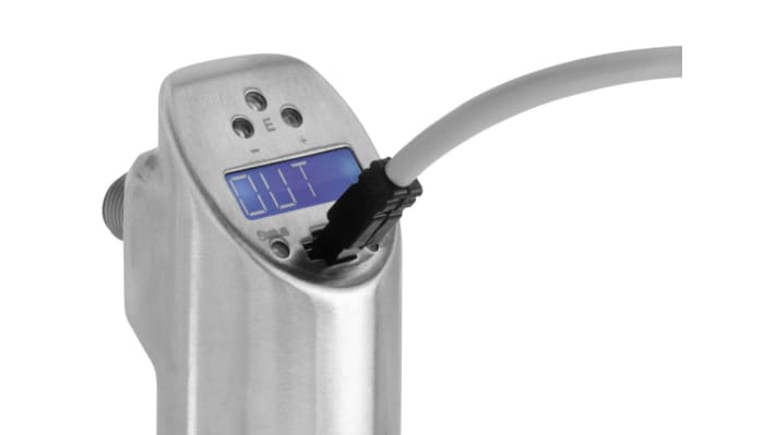 Interruttore di flusso Endress+Hauser DTT35-A1A111DB2BAA per liquidi, monitoraggio portata 0,03-3 m/s, tensione 18-30 V.