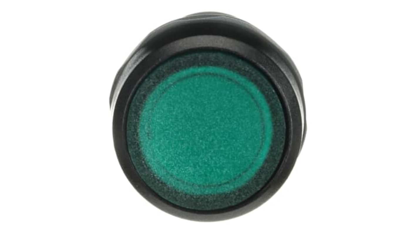 Pulsante LED ABB 1SFA619100R1112, rotondo, IP66/IP67/IP69K, 24V, ghiera nera, facile installazione.