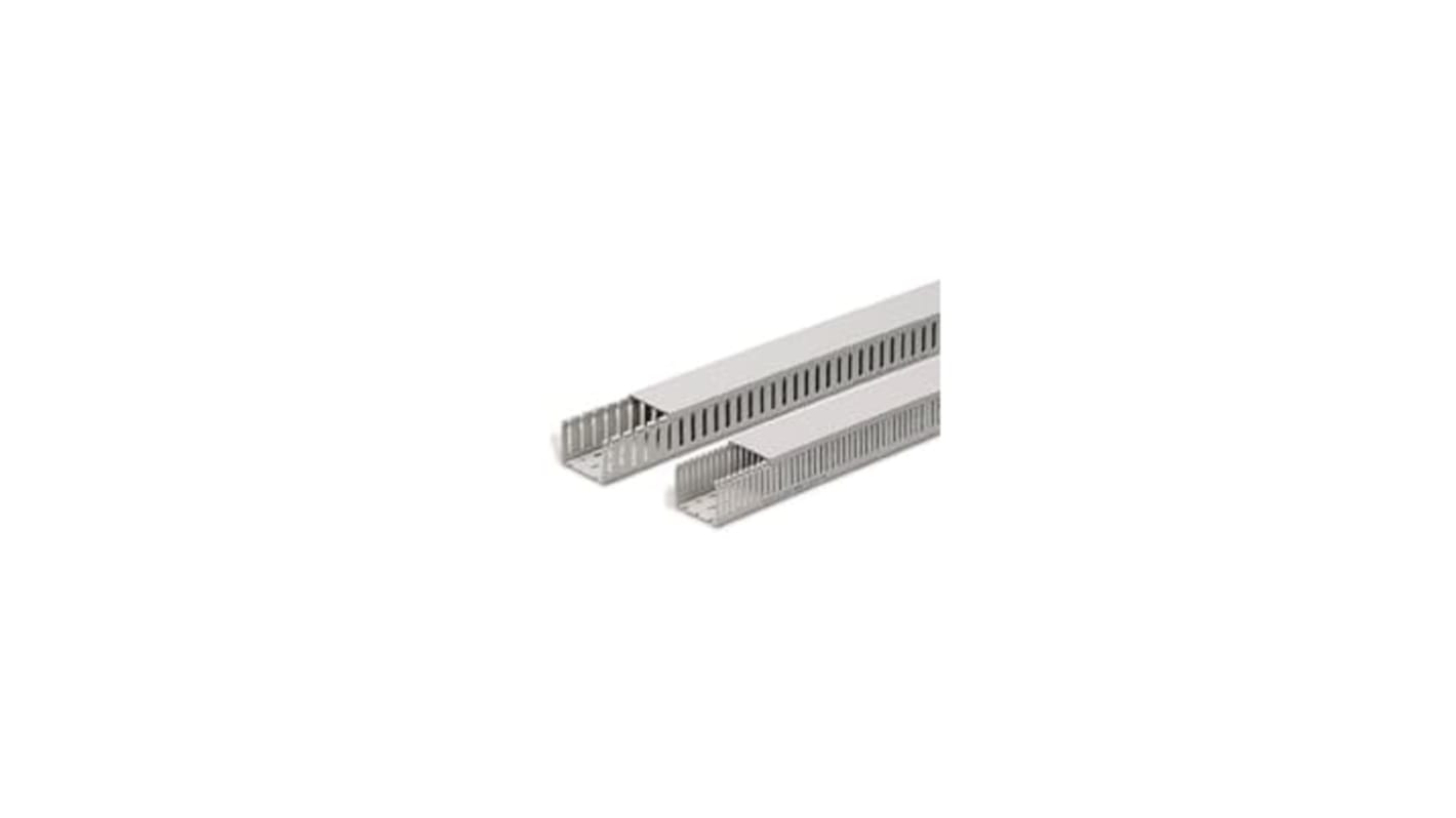 Accessorio canalina per cavi ABB 1SL9167A00, design privo di alogeni, dimensioni 60x60, disponibile con 4 o 6 fori.